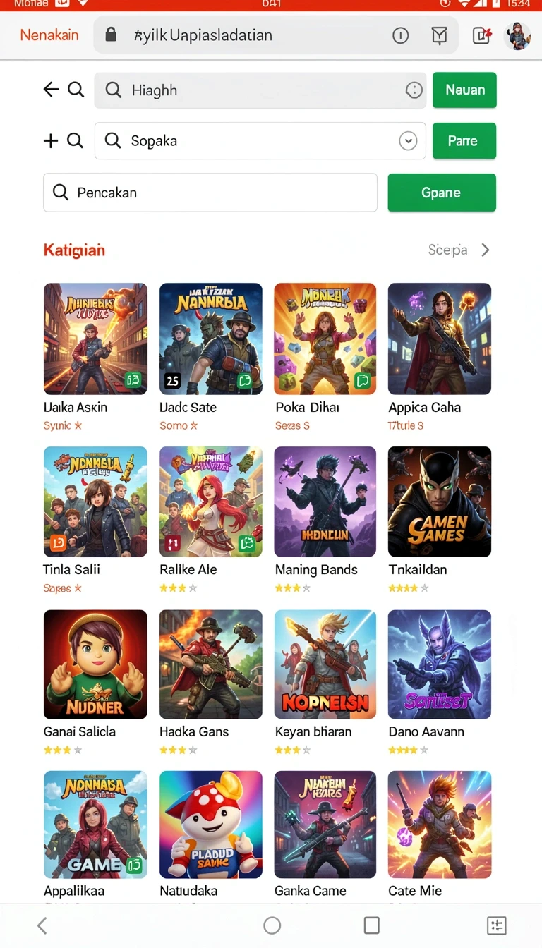 Beragam pilihan permainan menarik dalam aplikasi Aplikasi idagame Terbaru dan Terlengkap.